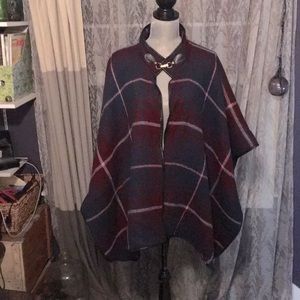 APT.9 PLAID WRAP